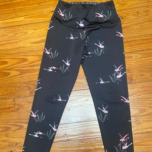 Onzie Flamingo Yoga pants